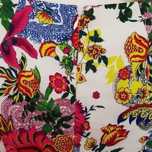 🌸HOST PICK🌸 JESSICA Fitted Cap Sleeve Floral Dress Size 8 Petite  NEW - Picture 6 of 13